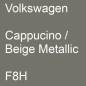 Preview: Volkswagen, Cappucino / Beige Metallic, F8H.